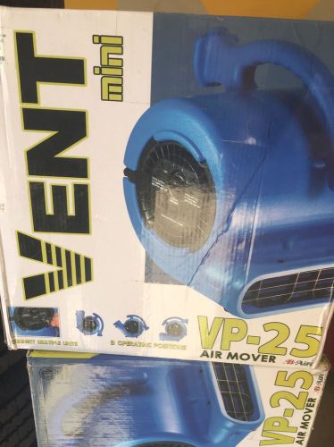 B-Air VP-25 Compact Lightweight Air Mover Carpet Dryer Blower Floor Fan