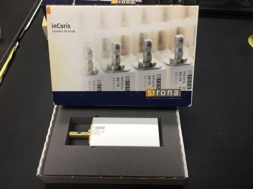 CEREC Sirona inCoris ZI Zirconia Maxi L Block Shade F0.5 Item Ref #6240787