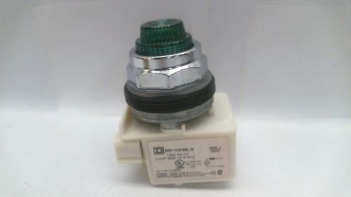 New Square D Schneider Electric 9001KP38LGG31 120V Pilot Light Lamp Green NIB