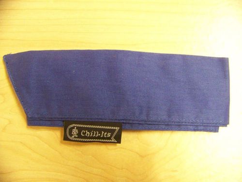 Set of 2 Ergodyne Chill Its #6700 Bandana Headband Blue