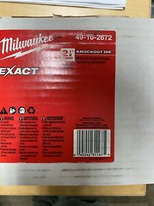 Milwaukee 49-16-2672 2 1/2&#034; Knockout Die