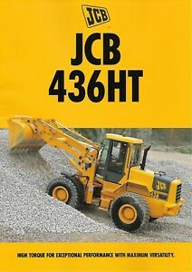 Equipment Brochure - JCB - 436 HT - Wheel Loader - 1995 (E6751)