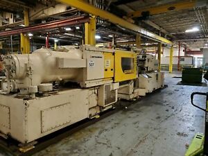 Mitsubishi 500MJ 500 Ton Injection Molding Machine 60oz Shot Capacity