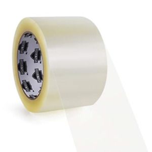 Clear Acrylic Packing Tape 4&#034; x 72 Yards Carton Sealing Packaging Tapes 2 Mil 18
