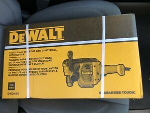 DEWALT DWD450 1/2 inch VSR Stud &amp; Joist Drill with Clutch