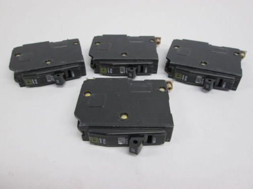 Lot 4 new square d qob ad-8121 20a 120/240vac 1pole circuit breaker d256469 for sale