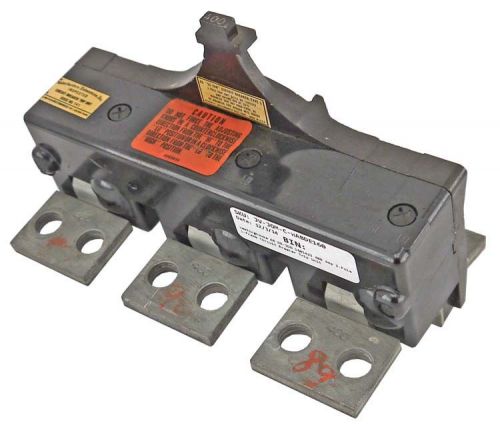 Westinghouse ab de-ion 1605423 400 amp 3-pole l-frame circuit breaker trip unit for sale