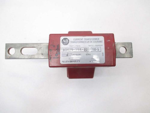 Allen bradley 80025-158-12 60kv bil ratio 300:5a amp current transformer d425190 for sale