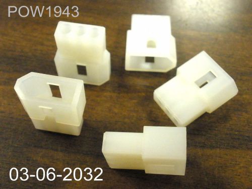 ( 20  pc. ) molex 03-06-2032  3/c terminal housing for .062 for sale