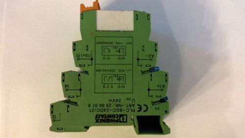 Phoenix Contact Terminal Block PLC-BSC-12OUC/21 QTY-9