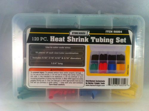 New Sealed Box Harbor Freight Tools 120pc Heat Shrink Tubing Set