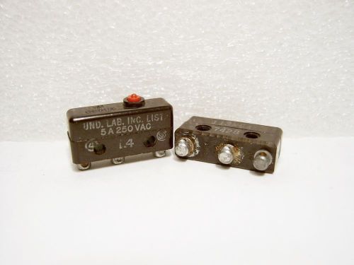 (10) Mil-Spec SPDT 5A 250V CNC Micro Limit Switch 11SM64