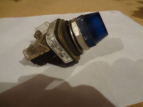 Allen bradley 800t-q10 ser t blue pilot light for sale