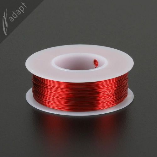 25 AWG Gauge Magnet Wire Red 250&#039; 155C Enameled Copper Coil Winding