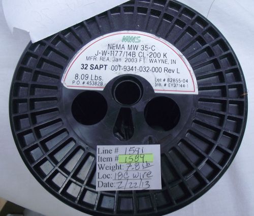 MWS 001-9341-032-000 32 SAPT Magnet Wire 32 AWG