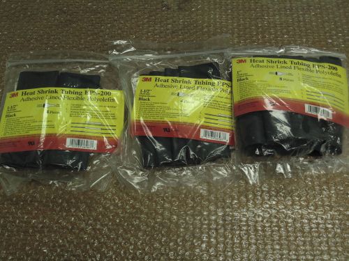 Lot of 16 3M Heat Shrink Tubing EPS-200: 80611603202 &amp; 80611603921