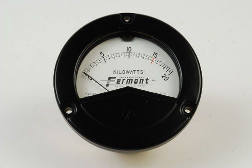 NEW Weston 2531 Kilowatts International Fermont A-52-1038-1 Gauge Meter NOS