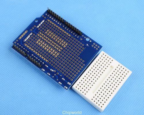 Prototype Shield Mini Breadboard for Arduino Duemilanove ProtoShield