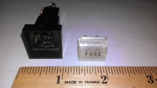 Littelfuse Indicating Fuse Holder and Cap Indicator 15A 250V Max Vintage Light