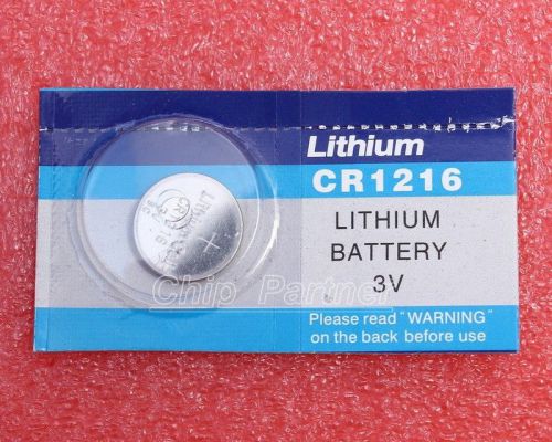 5PCS 3V CR1216 Button batteries Li Battery for Car Remote Control