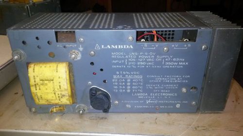 LAMBDA LNS-P-5-OV 350W REGULATED POWER SUPPLY