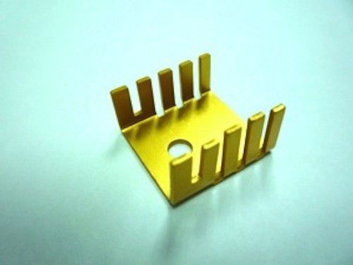 High Efficiency Heatsink for MOSFET FET Amplifier SGT (Black or Gold)