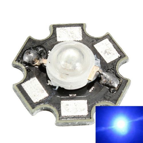 10pcs 3W Royal Blue LED Light Emitter Power 700mA 450-455NM with 20mm Star PCB