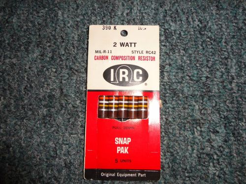 IRC Carbon Composition Resistor 2 Watt  MIL-R-11 NOS Qty 5