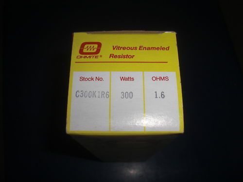 OHMITE RESISTOR C300K1R6 *NEW*