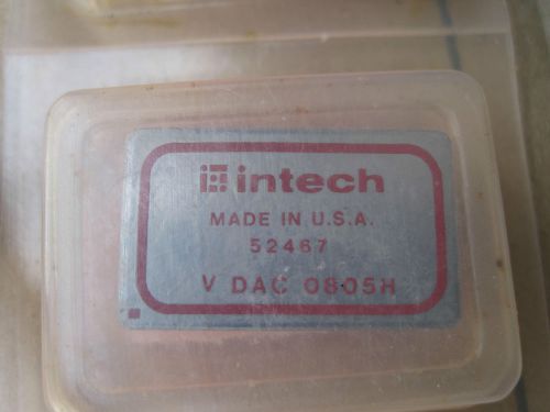 INTECH VDAC 0805H HYBRID 8 BIT VIDEO DIGITAL TO ANALOG CONVERTER