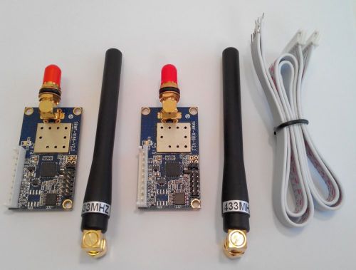 433MHz RF transceiver module(x2)/700m.range Data transfer/RS232TTL