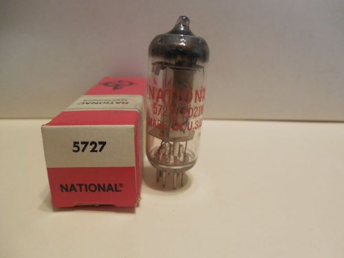 National 5727 7 Pin Vacuum Electron Tube New