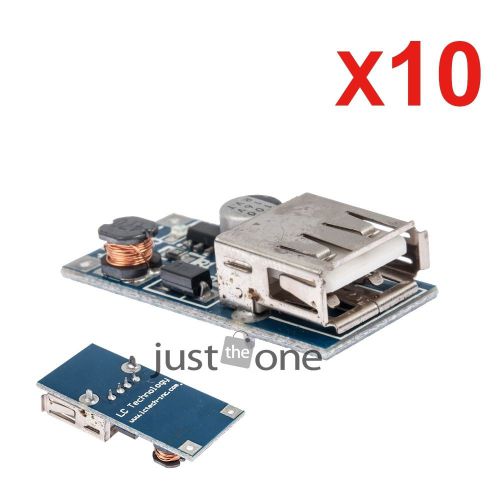 10x Mini Control DC-DC 0.9V-5V to 5V 600mA USB Boost Step-up Power Supply Module