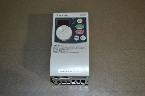 Mitsubishi FR-S520S-0.2K-EC Motor Drive VFD Inverter Freqrol 200W 0.2kW 1-3phase