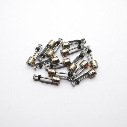 10pcs Sanyo 3-5V dc 4 Wire 2 Phase micro stepper motor D6mm with Slide table