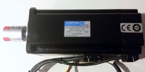 Sanyo denki servo motor (wittmann robot) q1aa07075dcs01m for sale