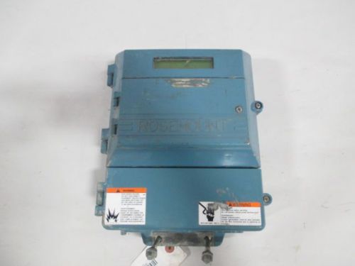 ROSEMOUNT 8712CR12C1N6 SMART MAGNETIC FLOW 115V-AC TRANSMITTER D204455