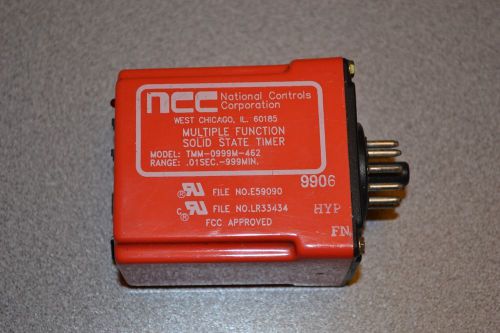 NCC TMM-0999M-462 Multiple Function Solid State Timer