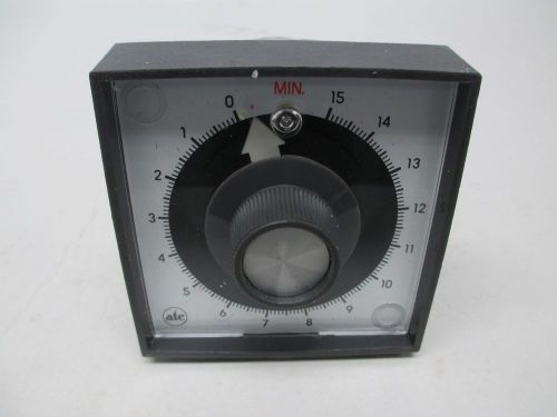 NEW ATC 305E-015-A-10-XX 0-15MIN ELECTRICAL TIMER 120V-AC D291852