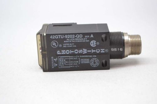 NEW ALLEN BRADLEY 42GTU-9202-QD PHOTOSWITCH PHOTOELECTRIC SENSOR SER A D434592