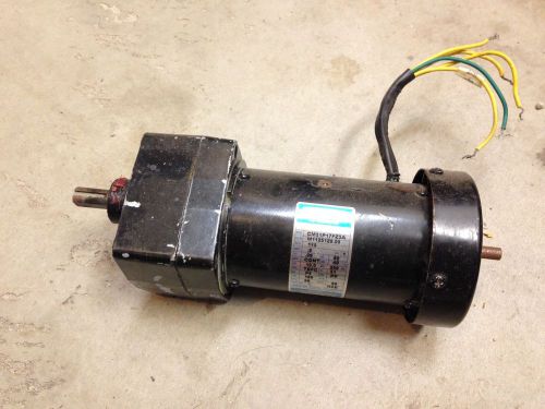 Used Leeson Gear Motor CM31P17FZ3A M1125129.00 AC Gear Motor 28 RPM