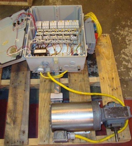 Dayton stainless steel washdown motor with control box for sale