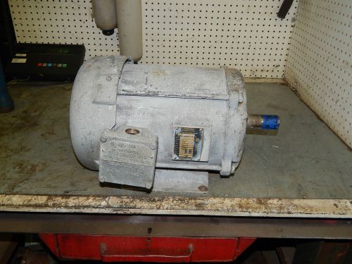 Underwriters laboratories MT047T motor 7 1/2 Hp 3 phase 1760 RPM Blast Proof