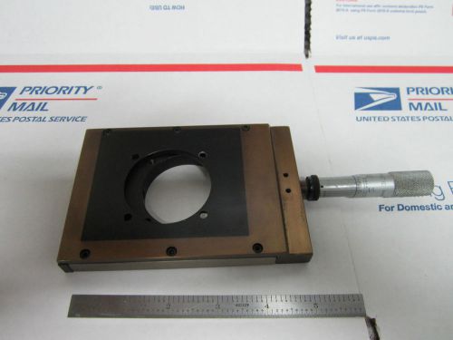 OPTICAL POSITIONER ARDEL KINAMATIC LINEAR ONE AXIS ii MICROMETER BIN#PSEL