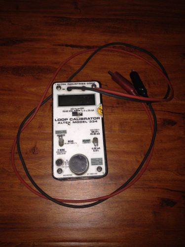 Loop Calibrator Altek Model 334