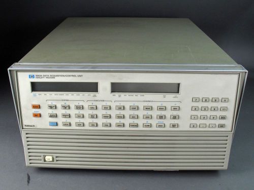 HP / Agilent 3852A Data Acquisition / Control Unit - For Parts/Needs Repair