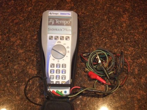 TEMPO SIDEKICK PLUS TDR TELECOM CABLE FAULT LOCATOR 1155-5002