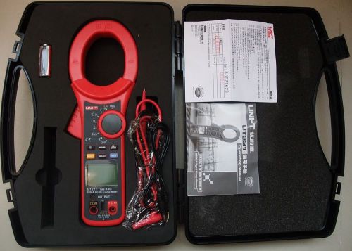 True RMS Clamp Meter Big Range AC/DC 2000A 750V 66M ohm Freq. 20MHz Inrush UT221