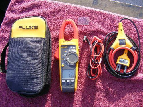 FLUKE 376 *NEAR MINT!* TRUE RMS &#034;NEW-STYLE&#034; CLAMP METER!