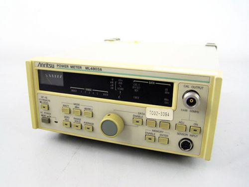 ANRITSU ML4803A POWER METER 100 KHZ TO 90 GHZ